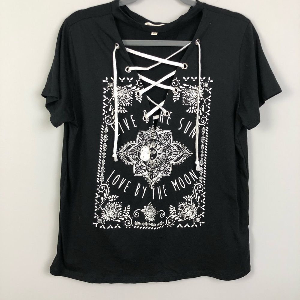 Moonchild Black SS Tee